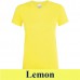Sol's Regent Women 01825 150 g-os női póló SO01825 lemon